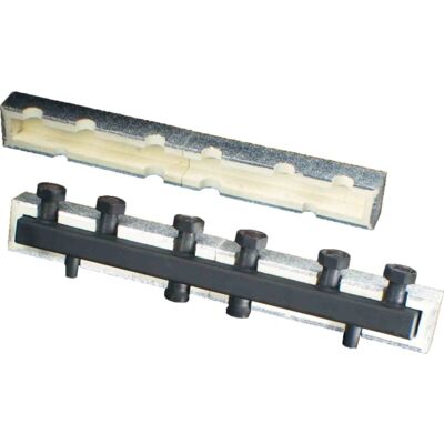Oventrop Verteilerbalken DN25 für Regumat - 2 Heizkreise - Stahl Oventrop Verteilerbalken DN25 für Regumat - 2 Heizkreise - Stahl