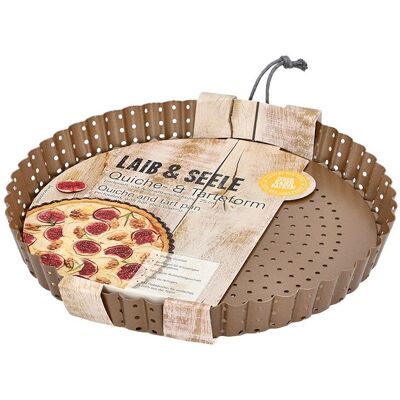 RBV Birkmann Plat en acier au carbone Ø25cm - Tarteform RBV Birkmann Plat en acier au carbone Ø25cm - Tarteform