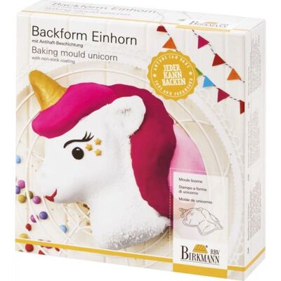 Moule à gâteau licorne Birkmann - Moule - Design de licorne Moule à gâteau licorne Birkmann - Moule - Design de licorne
