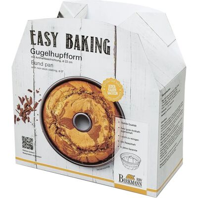 RBV Birkmann 881099 Moule à pâtisserie - Anneau à gâteau - 22cm - Antiadhésif RBV Birkmann 881099 Moule à pâtisserie - Anneau à gâteau - 22cm - Antiadhésif