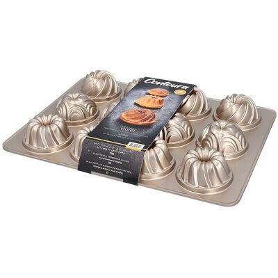 Moule à Gâteau Violet Birkmann - Antiadhésif - 12 Mini Gâteaux Moule à Gâteau Violet Birkmann - Antiadhésif - 12 Mini Gâteaux