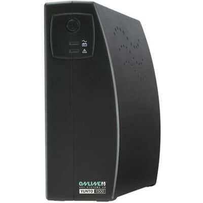 Yunto 1500 USV - 900W - 1500VA - Schwarz - Unterbrechungsfreie Stromversorgung Yunto 1500 USV - 900W - 1500VA - Schwarz - Unterbrechungsfreie Stromversorgung