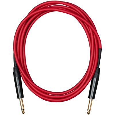 Kabel gitarowy Cascha Advanced Line Czerwony 9m - Kabel gitarowy Kabel gitarowy Cascha Advanced Line Czerwony 9m - Kabel gitarowy
