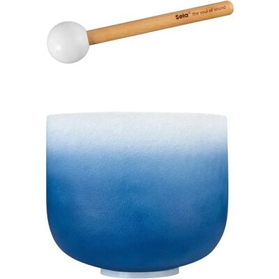 Bol chantant en cristal Indigo Chakra du Troisième Oeil - 9" - La (432 Hz) - Publicité Bol chantant en cristal Indigo Chakra du Troisième Oeil - 9" - La (432 Hz) - Publicité