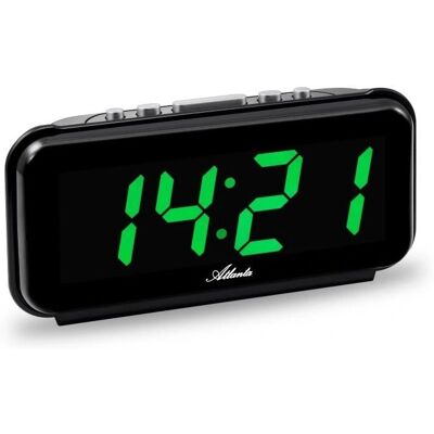 Atlanta 2608-6 - Wecker - Digitalanzeige, Quarz, Snooze, Licht Atlanta 2608-6 - Wecker - Digitalanzeige, Quarz, Snooze, Licht