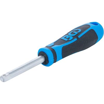 BGS TECHNIC 216 - Clé à douille pivotante - 6,3 mm - 150 mm - Argent/noir/bleu - Clé à douille pivotante - Publicité BGS TECHNIC 216 - Clé à douille pivotante - 6,3 mm - 150 mm - Argent/noir/bleu - Clé à douille pivotante - Publicité