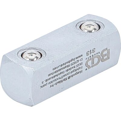 BGS TECHNIC Bgs Doppio - Externe Vierkante 12,5mm - Adapter BGS TECHNIC Bgs Doppio - Externe Vierkante 12,5mm - Adapter