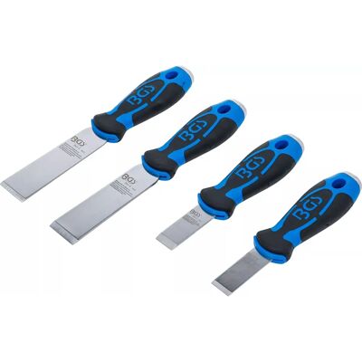 Conjunto de Raspadores Universales BGS technic - Metal, 4 piezas Conjunto de Raspadores Universales BGS technic - Metal, 4 piezas