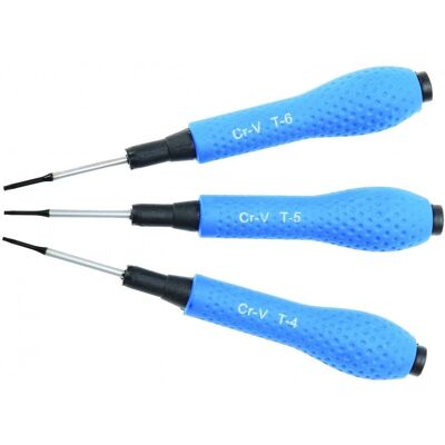 BGS Precisie Torx Schroevendraaierset - T4 T5 T6 BGS Precisie Torx Schroevendraaierset - T4 T5 T6