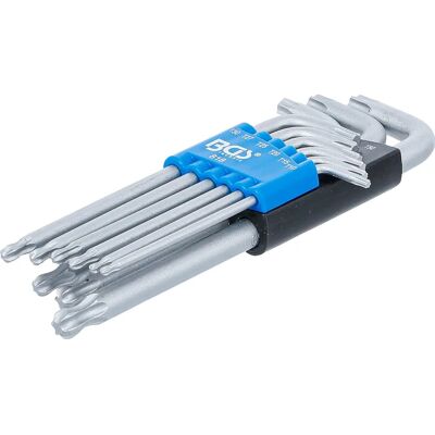 BGS TECHNIC - Jeu de clés en T avec tête sphérique 9 pièces - Résistant et robuste BGS TECHNIC - Jeu de clés en T avec tête sphérique 9 pièces - Résistant et robuste