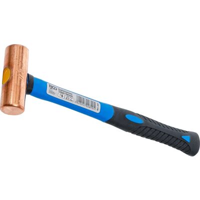Martelo de cobre Bgs Technic ø 27 mm - Cabeça cilíndrica - 454 g Martelo de cobre Bgs Technic ø 27 mm - Cabeça cilíndrica - 454 g