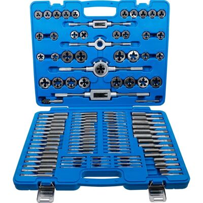 BGS Technic Gewindeschneidersatz - 110 Stück, Metrisch & Zoll, Bunt BGS Technic Gewindeschneidersatz - 110 Stück, Metrisch & Zoll, Bunt