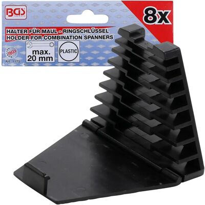BGS Technic Schlüsselhalter - Unterstützung für 8 Schlüssel - Schwarz BGS Technic Schlüsselhalter - Unterstützung für 8 Schlüssel - Schwarz