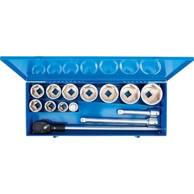 BGS 25 mm (1") Steckschlüssel-Satz - 15-tlg. BGS 25 mm (1") Steckschlüssel-Satz - 15-tlg.