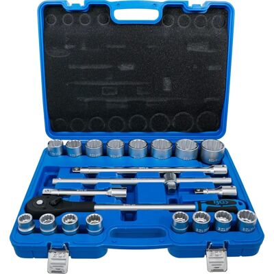 BGS Technic Steeksleutelset - 21-delig - Verschillende maten (19-48 mm) - Duitse kwaliteit BGS Technic Steeksleutelset - 21-delig - Verschillende maten (19-48 mm) - Duitse kwaliteit