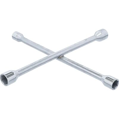 BGS TECHNIC Klucz krzyżakowy do nakrętek kół 17-19-22 mm - Klucz krzyżakowy do nakrętek kół BGS TECHNIC Klucz krzyżakowy do nakrętek kół 17-19-22 mm - Klucz krzyżakowy do nakrętek kół