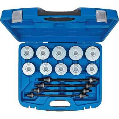 Conjunto de ferramentas universal para silentblocs BGS - 24 peças Conjunto de ferramentas universal para silentblocs BGS - 24 peças