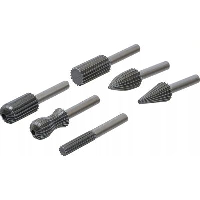 BGS TECHNIC - 6-tlg. Drehfräser-Set - Fräser BGS TECHNIC - 6-tlg. Drehfräser-Set - Fräser