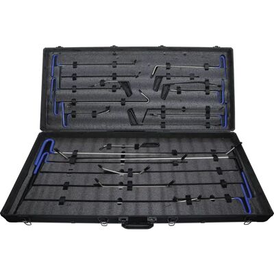 BGS technic Ensemble d'outils pour enlever bosses - 30 pièces, Acier inoxydable BGS technic Ensemble d'outils pour enlever bosses - 30 pièces, Acier inoxydable