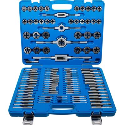 BGS 1900 - Tap and Die Set - Metric, 110 pcs, Tungsten BGS 1900 - Tap and Die Set - Metric, 110 pcs, Tungsten