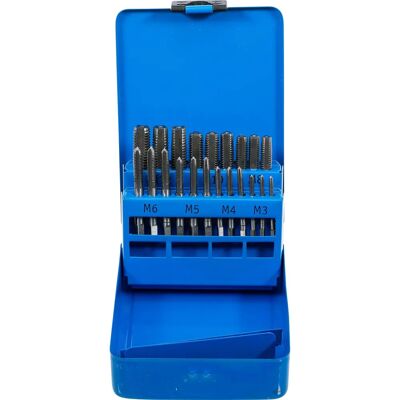 BGS M3-M12 Draadsnijserset - 21 Stuks BGS M3-M12 Draadsnijserset - 21 Stuks