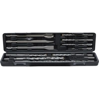 BGS TECHNIC SDS-Plus Hammerbohrer- und Meißel-Set - 12 Stück BGS TECHNIC SDS-Plus Hammerbohrer- und Meißel-Set - 12 Stück
