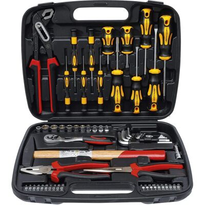 BGS TECHNIC Caja de herramientas portátil - Set de 58 piezas BGS TECHNIC Caja de herramientas portátil - Set de 58 piezas