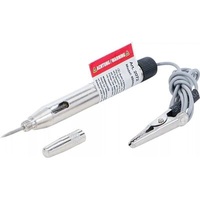 BGS TECHNIC Bgs 2072 - Testeur d'Éclairage Auto - Pointe en Acier Inoxydable - 6-24 V - Publicité BGS TECHNIC Bgs 2072 - Testeur d'Éclairage Auto - Pointe en Acier Inoxydable - 6-24 V - Publicité