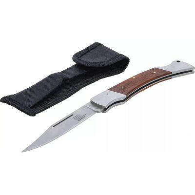 Coltello tascabile BGS DIY - Lama 120 mm - Acciaio resistente - Compatto Coltello tascabile BGS DIY - Lama 120 mm - Acciaio resistente - Compatto