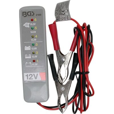 Testeur de batterie BGS technic - Diagnostic 12V facile - Publicité Testeur de batterie BGS technic - Diagnostic 12V facile - Publicité