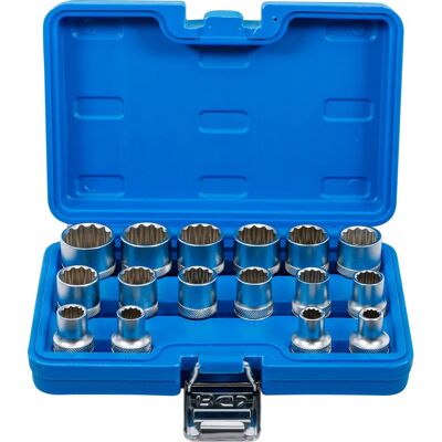 BGS TECHNIC Steckschlüssel-Set - 8-24mm, 12 Zoll, 16-tlg, Satinchrom BGS TECHNIC Steckschlüssel-Set - 8-24mm, 12 Zoll, 16-tlg, Satinchrom