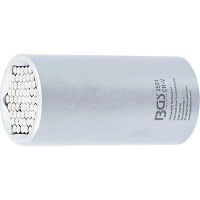 BGS Modell 12,5 mm Multi-Größen Steckschlüssel-Set - Handwerkzeug BGS Modell 12,5 mm Multi-Größen Steckschlüssel-Set - Handwerkzeug
