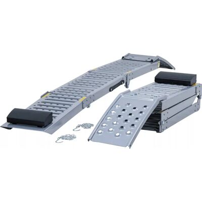 BGS technic Ramp Set - Foldable, Silver, 2000cm - Ramp Set BGS technic Ramp Set - Foldable, Silver, 2000cm - Ramp Set