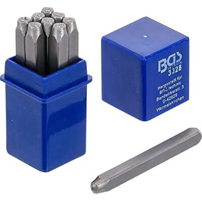 BGS TECHNIC BGS - Poinçons numériques 2,5mm - Outil de poinçonnage - Publicité BGS TECHNIC BGS - Poinçons numériques 2,5mm - Outil de poinçonnage - Publicité