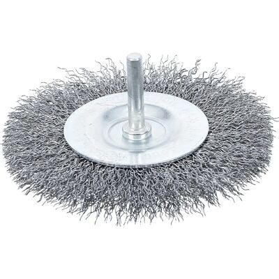 BGS TECHNIC BGS 3077 - Spazzola in filo - Diametro 100 mm - Adatta per imbottiti BGS TECHNIC BGS 3077 - Spazzola in filo - Diametro 100 mm - Adatta per imbottiti