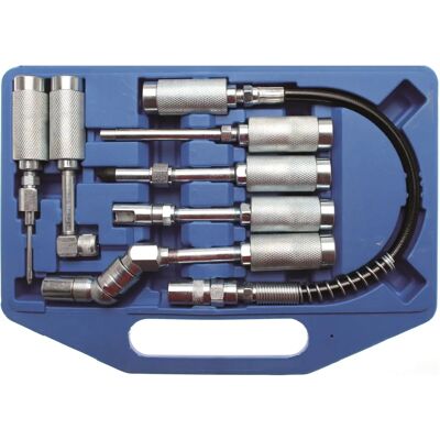 BGS TECHNIC Zubehörset für Fettpressen - 7 Stück BGS TECHNIC Zubehörset für Fettpressen - 7 Stück