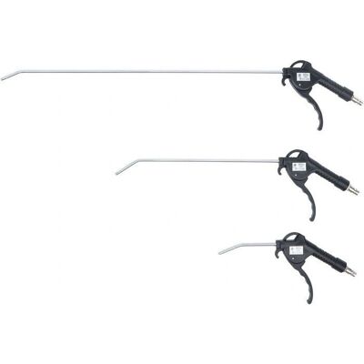 BGS TECHNIC - Druckluft Ausblaspistolen-Set - 110-300-500 mm - Robust Metall & Kunststoff BGS TECHNIC - Druckluft Ausblaspistolen-Set - 110-300-500 mm - Robust Metall & Kunststoff