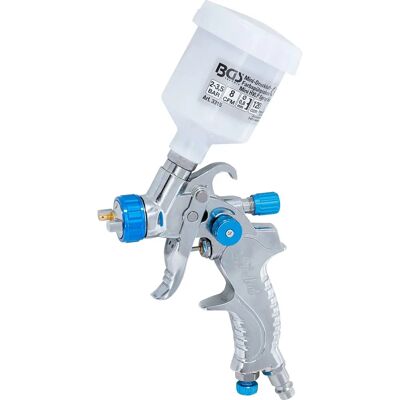 BGS TECHNIC Mini Pistolet à Peinture - 120 ml, 0,8 mm, Raccord rapide - Publicité BGS TECHNIC Mini Pistolet à Peinture - 120 ml, 0,8 mm, Raccord rapide - Publicité