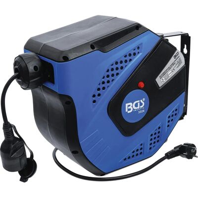 Bobine de câble automatique BGS 20m - Enrouleur de rallonge - Publicité Bobine de câble automatique BGS 20m - Enrouleur de rallonge - Publicité