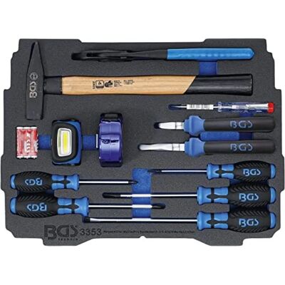 BGS Schuimlade voor BOXSYS1 & 2 - Gereedschapsorganizer BGS Schuimlade voor BOXSYS1 & 2 - Gereedschapsorganizer
