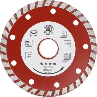 BGS TECHNIC - bgs Diy Diamantskiv Turbo 115 mm BGS TECHNIC - bgs Diy Diamantskiv Turbo 115 mm