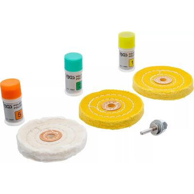 BGS technic Polier-Set für harte Metalle - Polierset BGS technic Polier-Set für harte Metalle - Polierset