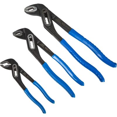 BGS technic Organizador de ferramentas de oficina - Conjunto de alicates para bombas de água 3 peças BGS technic Organizador de ferramentas de oficina - Conjunto de alicates para bombas de água 3 peças