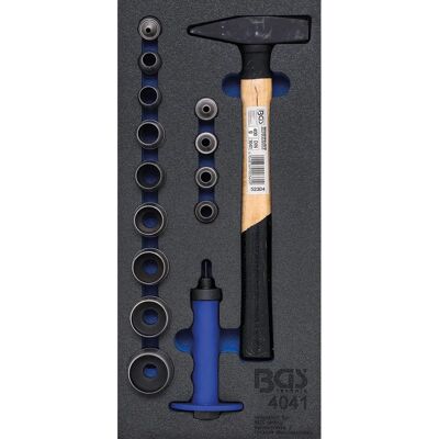 BGS Werkzeugwagen - 15-teiliges Set mit Stempeln und Hammer BGS Werkzeugwagen - 15-teiliges Set mit Stempeln und Hammer