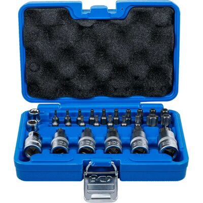 BGS TECHNIC - Juego de 27 piezas de insertos y puntas Torx - Juego de Bits BGS TECHNIC - Juego de 27 piezas de insertos y puntas Torx - Juego de Bits