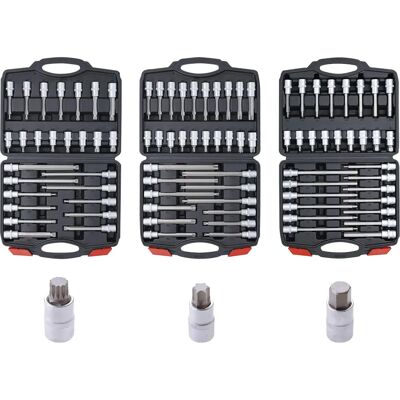 Set di 88 pezzi di inserti esagonali e Torx - Tipo di strumento Set di 88 pezzi di inserti esagonali e Torx - Tipo di strumento