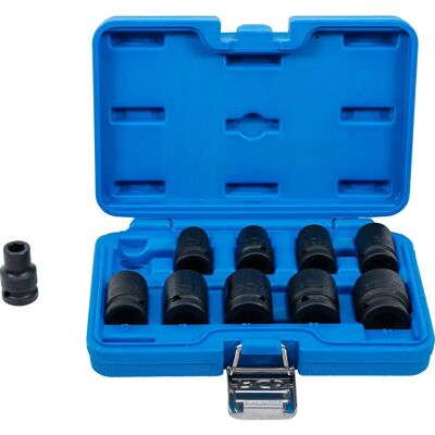 BGS TECHNIC Schlagschrauber-Nuss-Set - 12,5mm 10 Stück - 5205 - Steckschlüssel für Schlagschrauber BGS TECHNIC Schlagschrauber-Nuss-Set - 12,5mm 10 Stück - 5205 - Steckschlüssel für Schlagschrauber