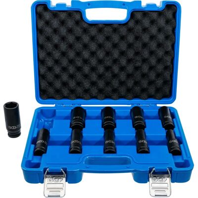 Set di 10 bussole a impatto BGS - 12,5mm, 10-24mm Set di 10 bussole a impatto BGS - 12,5mm, 10-24mm