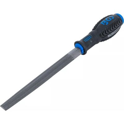 BGS TECHNIC Machinist's File - Rectangular, 200mm, Grooved, 2-Component Handle - Machinist's File BGS TECHNIC Machinist's File - Rectangular, 200mm, Grooved, 2-Component Handle - Machinist's File