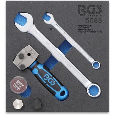 Zestaw do gięcia i cięcia przewodów hamulcowych BGS technic KG - DIN 4,75mm Zestaw do gięcia i cięcia przewodów hamulcowych BGS technic KG - DIN 4,75mm